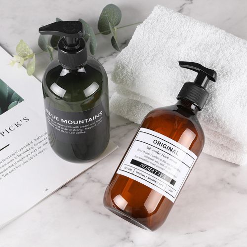 300ml 500ml Shampooflasche, grün